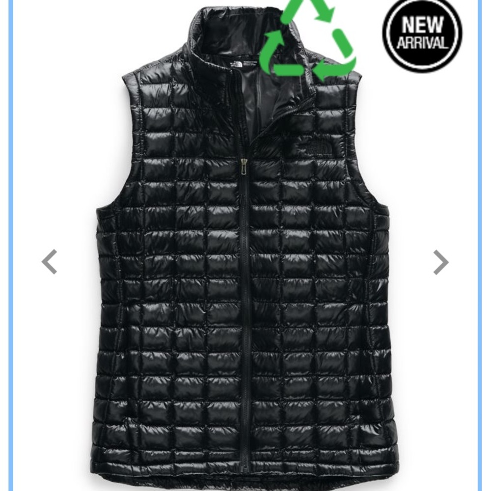 Women’s North Face Thermoball Vest in Black